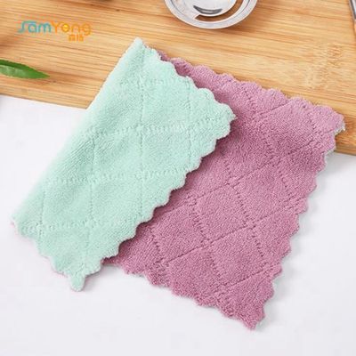 Practical Microfibre Tea Towels Cloth For Kitchen 30x30cm
